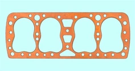 Ford 221 Sv 24 Stud Flathead V8 Copper Head Gasket Pair 1938 1947 Best