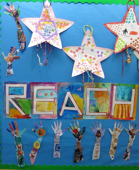 Reach For The Stars Back To School Bulletin Board Art Is Basic An