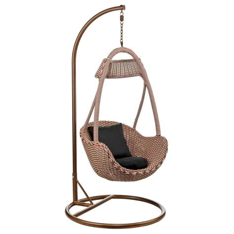 Check spelling or type a new query. Hanging Chair, Rattan, Black Cushion | Hanging garden ...