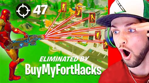 New Hackers Are Op In Fortnite Aimbot Wallhack Banhammer Youtube