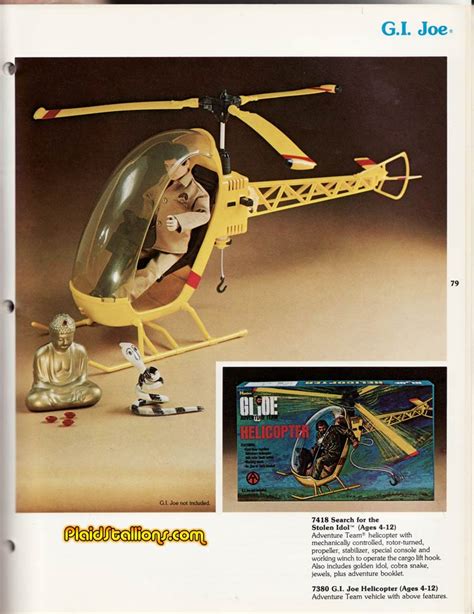 Hasbro Gi Joe Adventure Team I 1975 Catalog I Plaidstallions