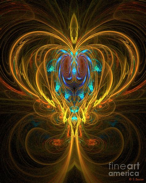 Glowing Chalise Digital Art By Sandra Bauser Fine Art America