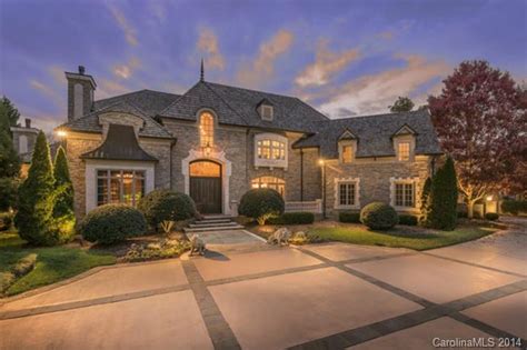 14,000 Square Foot European Inspired Stone Mansion In ...