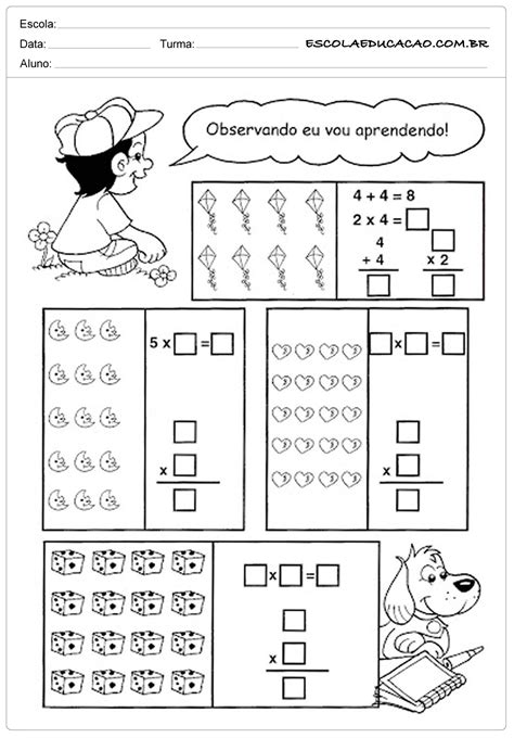 Continhas De Matematica 3 Ano