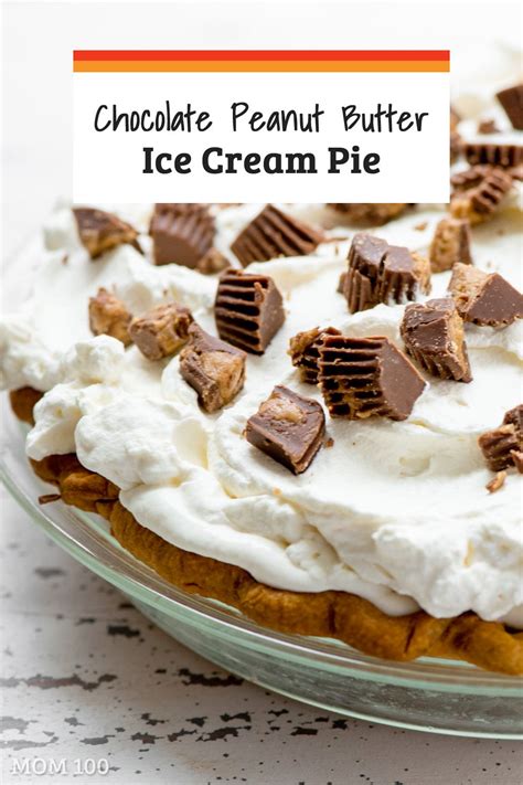 This chocolate peanut butter ice cream pie is the perfect no bake dessert for summer! Chocolate Peanut Butter Ice Cream Pie | Peanut butter ...