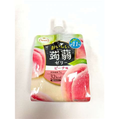 Japan Mart Tarami Jelly Konjac Jelly Peach G