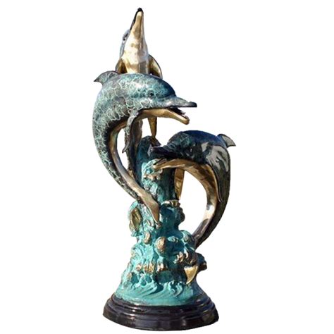 Three Jumping Dolphins Fountain All Classic Ltd