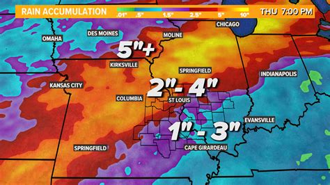 Waves Of Rain Storms Coming To St Louis Area This Weekend Ksdk Com