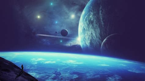 Planetscape Sci Fi Planet Landscape Space Art Artwork Wallpaper