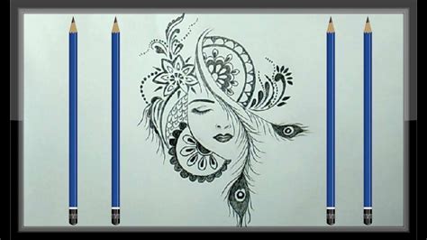 Cool Drawings Pencil Drawing A Beautiful Picture Easy Youtube