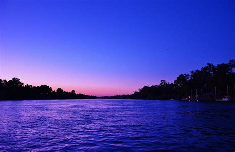 Purple River Sunset Photograph By Marilyn Maccrakin