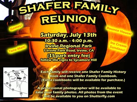 We hope you enjoy and 16 family reunion invitation designs psd ai design from family reunion flyer template word 24 picnic invitation template psd eps ai free from family. Shafer Family Reunion: Flyer and a Link to post your Photos!