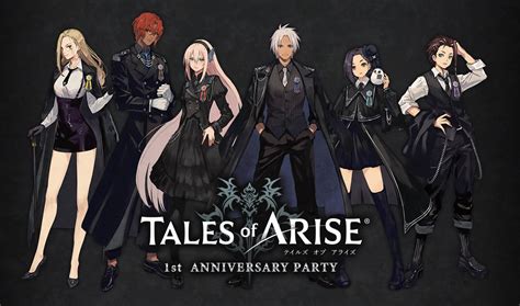The Tales Of Arise Cast All Dressed Up For Their 1st Anniversary Party