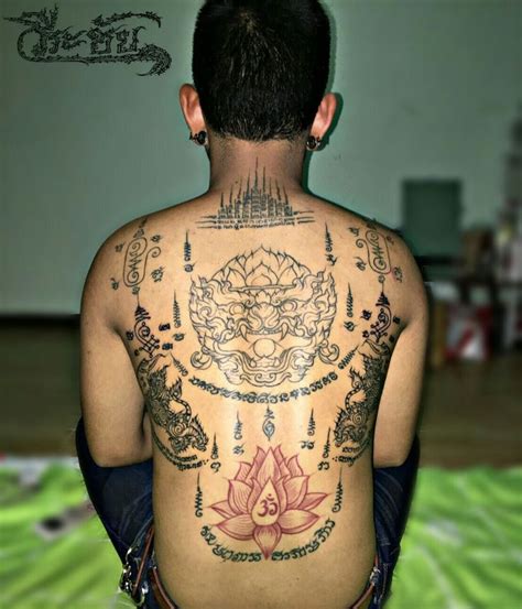 Pin By William Tempelaars On Thailand Tatoeage Sak Yant Body Is A Temple Body Thailand