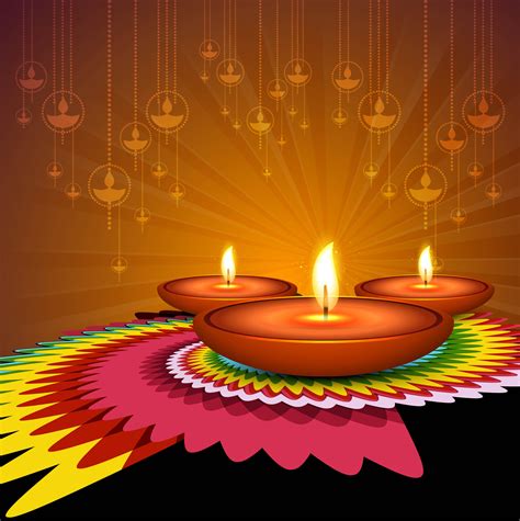 Beautiful Happy Diwali Decorative Background Vector 251831 Vector Art