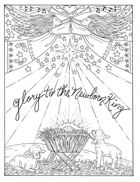 We have hundreds of christmas coloring pages, ranging from the most varied ornaments to nativity scenes and many other christmas traditions. Christmas Christian Coloring page Holidays Coloring Adult ...