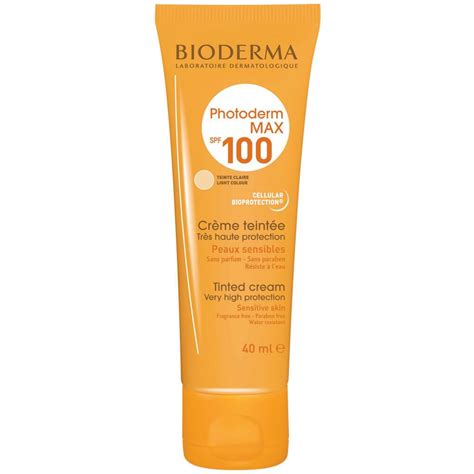 Buy Bioderma Photoderm Max SPF 100 Light Tinted Cream 40ml Online in ...