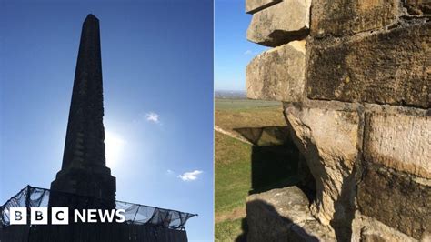 Lansdowne Monument Has Deteriorated Over Winter Bbc News