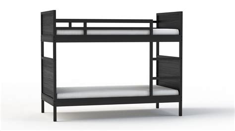 Norddal Bunk Bed Frame 3d Model Cgtrader