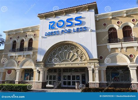 Exterior of ROSS Dress for less Store. Editorial Image - Image of