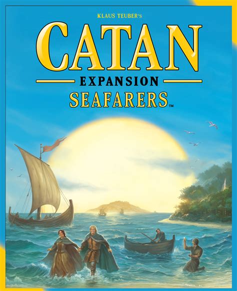 Seafarers expansion revolves around sea travel, exploring new islands and ship routes. Catan: Seafarers Expansion - The Book and Board