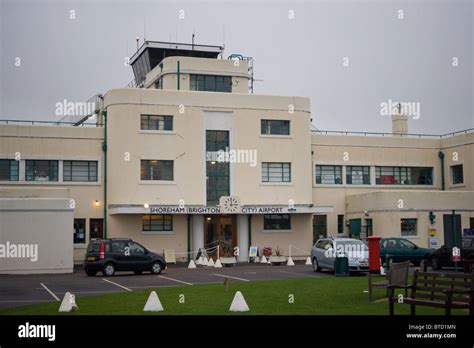 Shoreham Airport Building Stock Photo Alamy