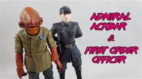 Star Wars Black Series Tru Exclusive Admiral Ackbar And First Order