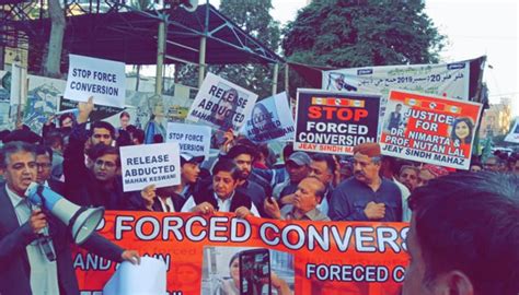 activists protest against hindu woman s ‘abduction forced conversion