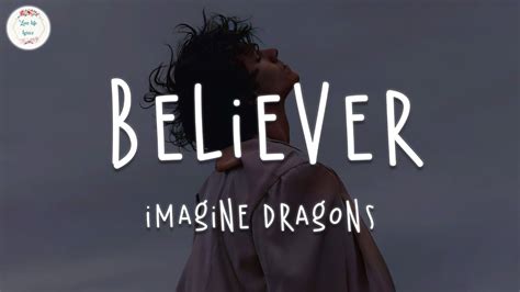 Vídeo Con Letra Imagine Dragons Believer Lyric Video Youtube