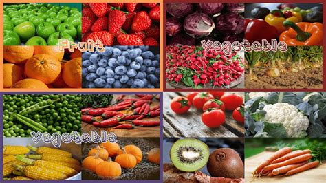Learn Fruits And Vegetables English Korean 영어와 한국어로 과일채소 이름 배우기 Youtube