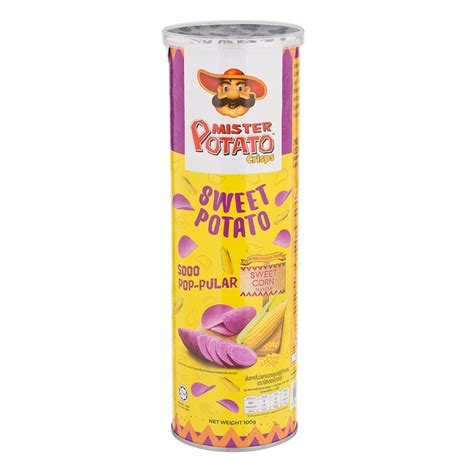 Mister Potato Crisps Sweet Potato Corn 130g Shopee Malaysia