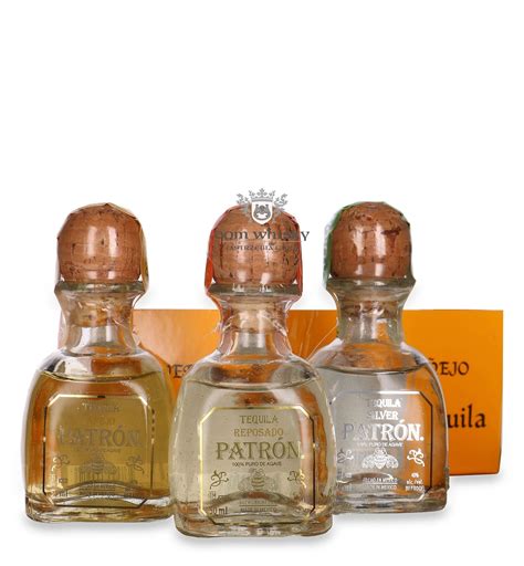 Patron Tequila Set 3 X 005l Miniaturka 40 Dom Whisky