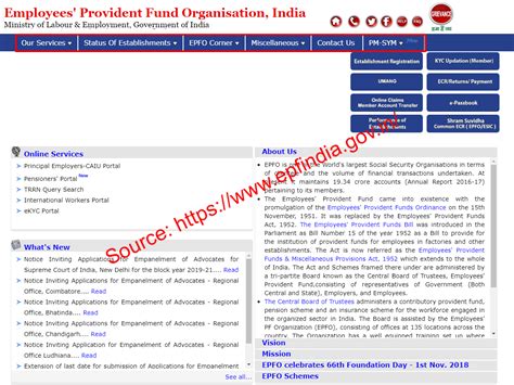 Epf India Pf Balance Check Without Uan Number