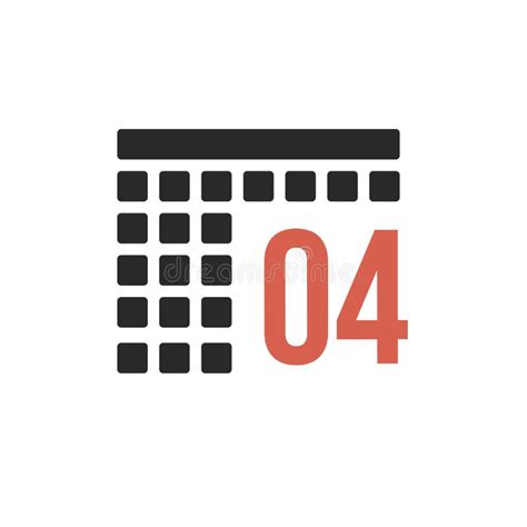 Calendar Icon Schedule Concept With Checkmarks Daily Organizer