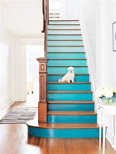 35 Painted Staircase Ideas Which Make Your Stairs Look New Matchness