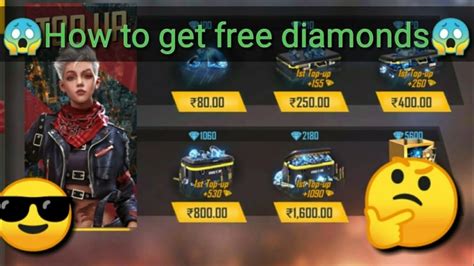 Unfrotunately you can get diamonds only by paying. HOW TO GET FREE DIAMONDS IN FREE FIRE||THE BEST EARNINGS ...