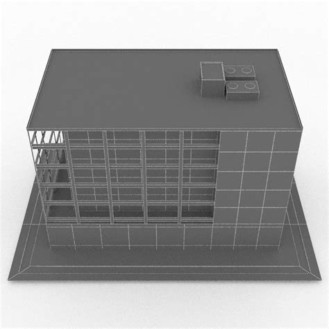 3d office build 11 model
