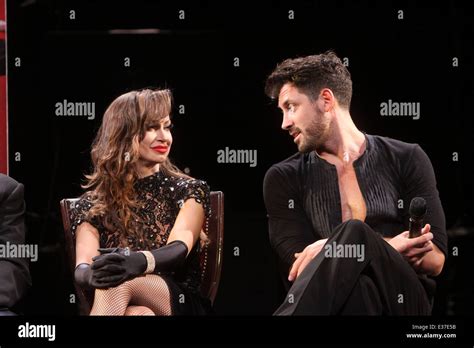 Press Day For Forever Tango Held At The Walter Kerr Theatre Featuring Karina Smirnoff Maksim