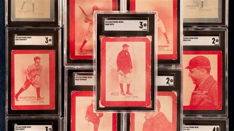 a babe ruth rookie card from 1914 sells for 7 2 million at auction robb report