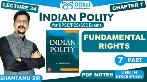 M Laxmikanth Indian Polity Fundamental Rights Chapter 7 Part 7