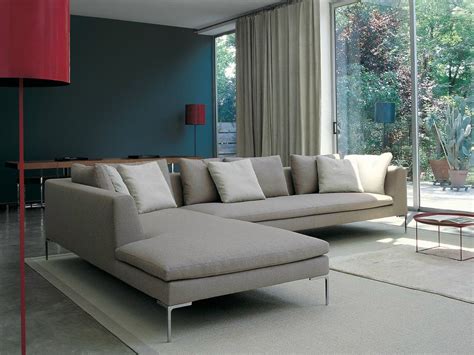 N ° 1 charles sofa mod. B&B Italia Charles Sofa with Chaise | インテリア 家具, ソファ, アウトドア ...