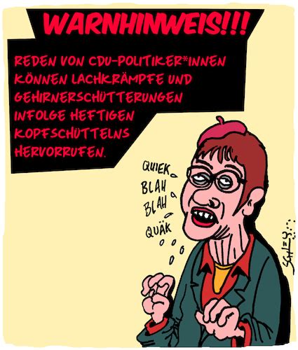 Akk Und Cdu Von Karsten Schley Politik Cartoon Toonpool