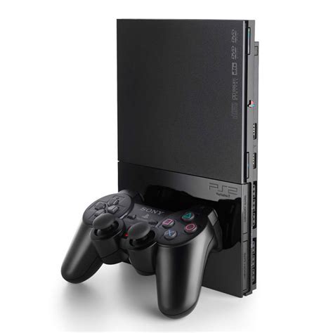 Sony Playstation 2 Slimline Charcoal Black Console 500gb