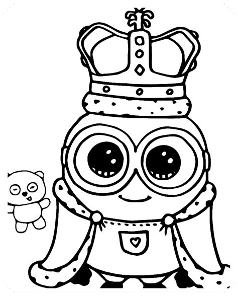 Dibujos Para Colorear De Minions