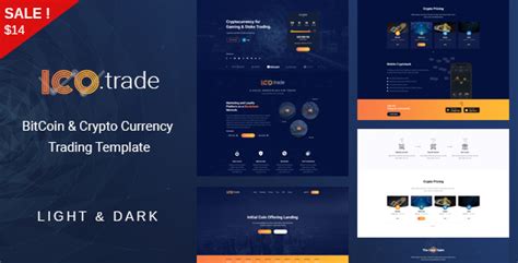 ICO Trade - BitCoin & Crypto Currency Trading Template ...