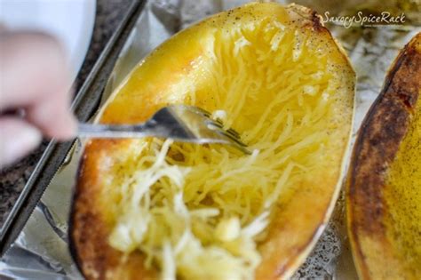 Garlic Parmesan Spaghetti Squash Savory Spicerack