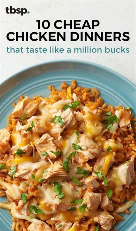 Find easy recipes for chicken, pasta, casseroles and more. 10 Cheap Chicken Dinners That Taste Like a Million Bucks ...