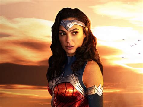 Nothing good is born from lies. 2019 movie, Wonder Woman 1984, Gal Gadot, art wallpaper ...