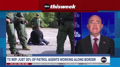 Dhs Secretary Mayorkas On Bidens Border Crisis “i Think Were Doing A