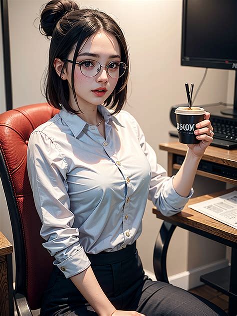 office girl 1 by powergirlai on deviantart